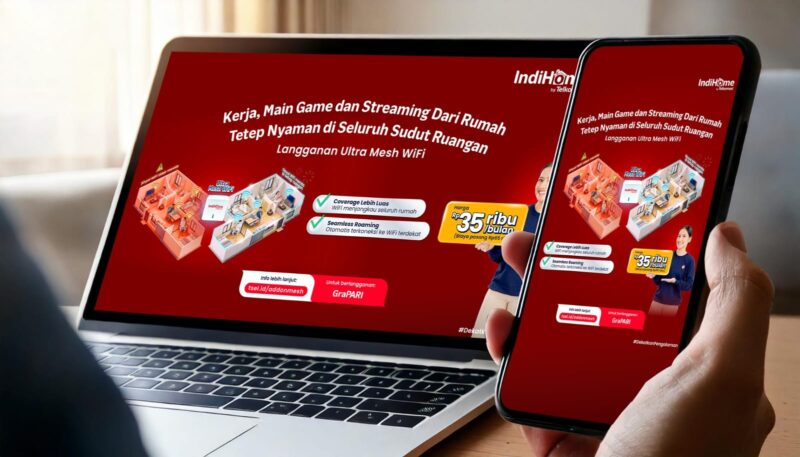 IndiHome Ultra Mesh Wi-Fi, Pas Buat Rumah Banyak Kamar