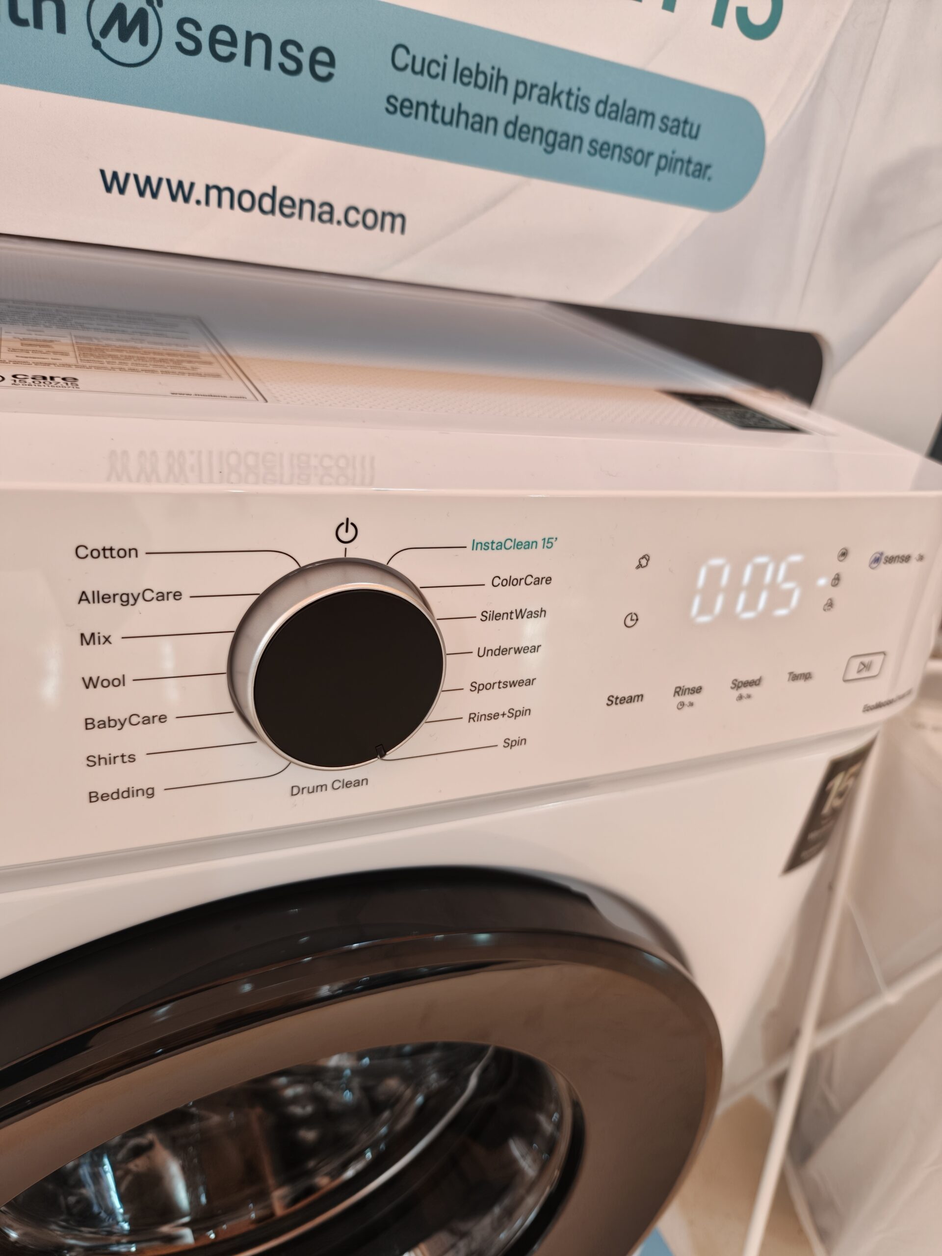 Content image for article: MODENA Mesin Cuci Front Load: Cepat, Hemat, dan Efisien