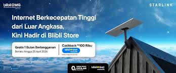 Starlink Kini Dijual di Blibli Store!