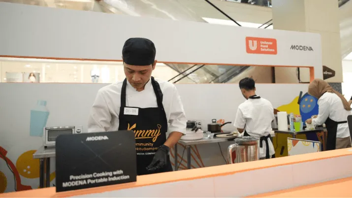Content image for article: MODENA Kompor Listrik Raih Penghargaan, Teruji di Kompetisi Masak Nasional