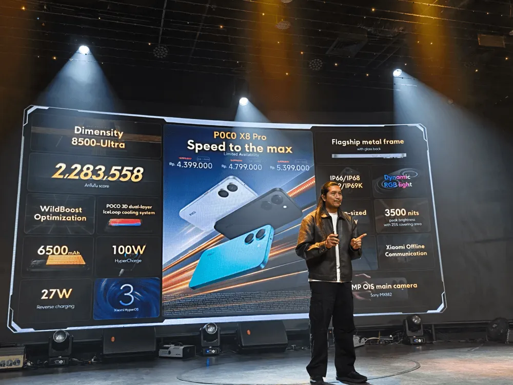 Content image for article: POCO X8 Pro Series Resmi Hadir di Indonesia, Bawa Performa Flagship Ekstrem