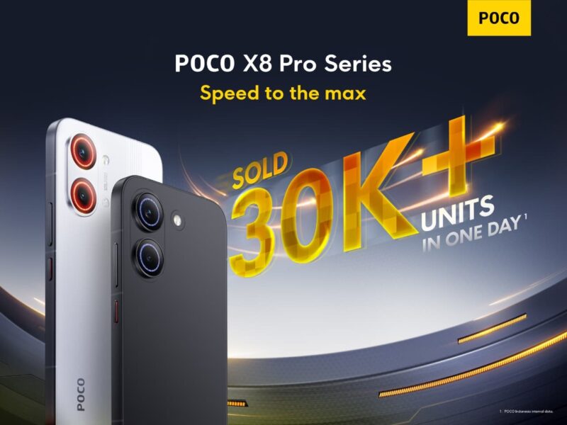POCO X8 Pro Series Laris Manis, 30.000 Unit Terjual dalam Sehari