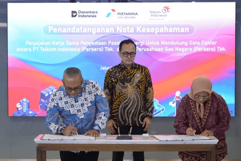 Telkom dan PGN Bangun Green Data Center dengan Energi Biomethane