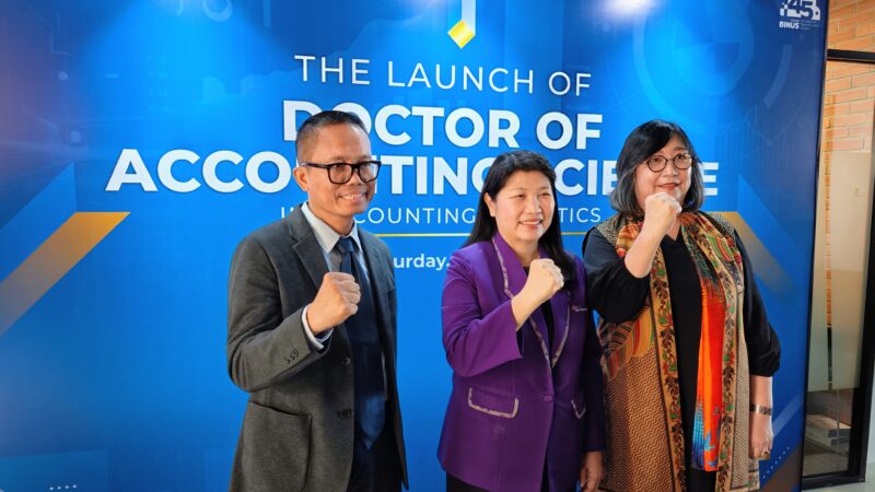 BINUS University Luncurkan Program Doktor Akuntansi Sains