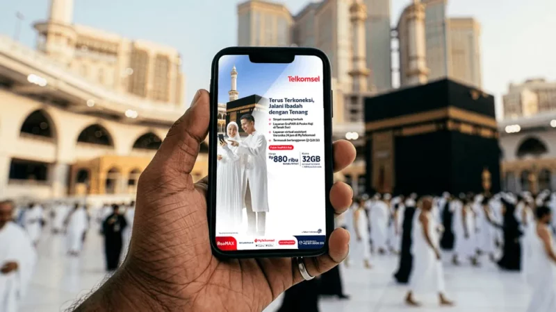 Telkomsel Paket RoaMAX Haji 2026, Bisa Akses 5G 100 Mbps