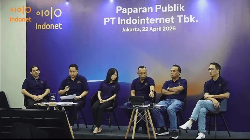 Indonet Catat Pendapatan Rp842 Miliar di 2025, Ekspansi Data Center dan Jaringan