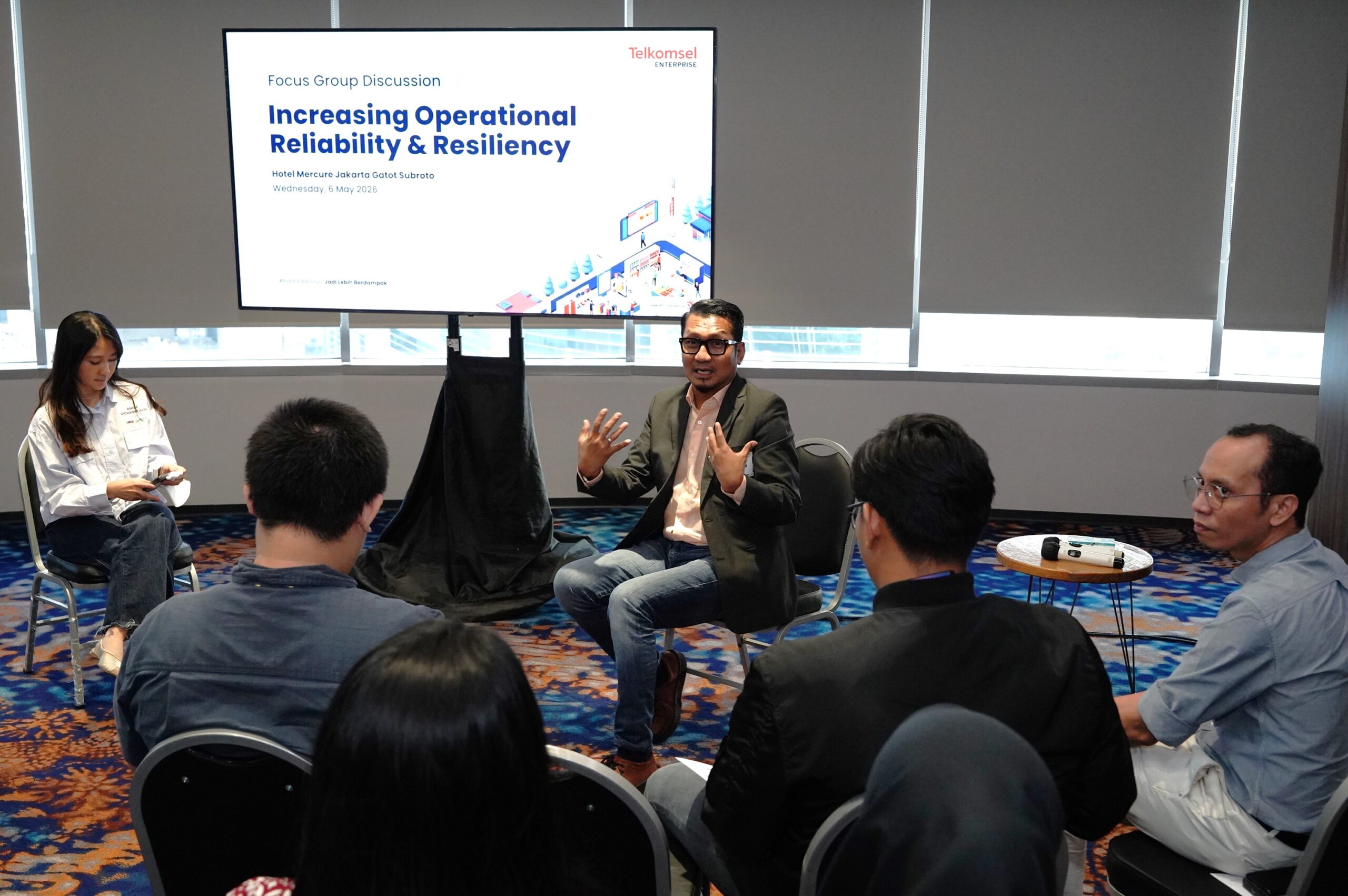 Content image for article: Telkomsel Enterprise Kumpulkan Pelaku Ritel Bahas Solusi Digital