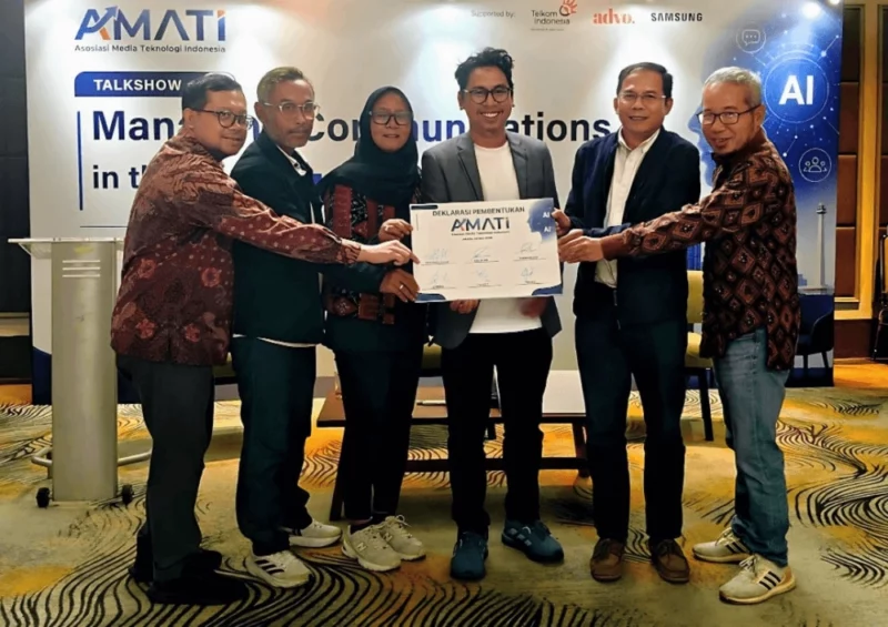 Content image for article: AMATI Rilis Riset Media di Era AI, Buktikan Liputan Berita Hari Ini Jadi Jawaban AI Esok Hari