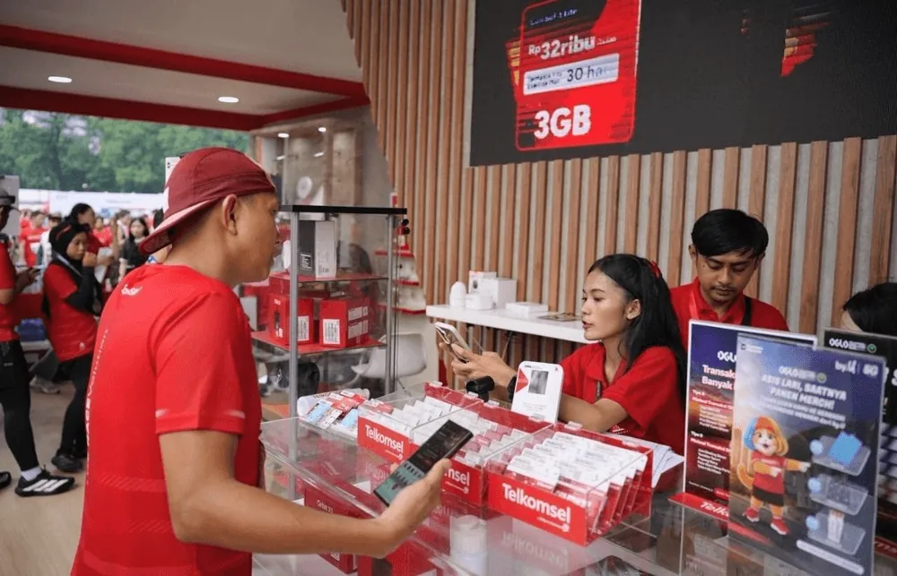 Content image for article: Telkomsel di Usia 31 Tahun Tegaskan Makna “Melayani Sepenuh Hati”