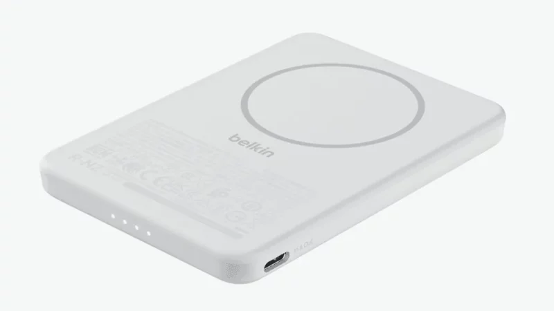 Belkin BoostCharge Magnetic Power Bank 5K Ultra Tipis