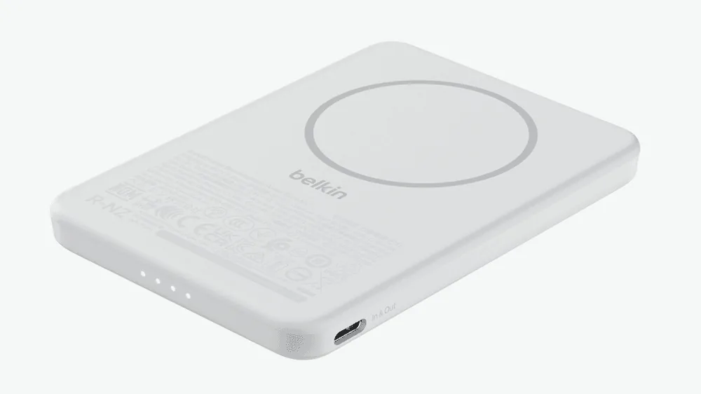 Belkin BoostCharge Magnetic Power Bank 5K Ultra Tipis