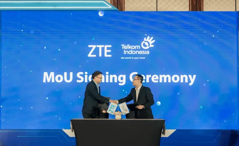 ZTE-Telkom Teken MoU Percepat Infrastruktur Digital