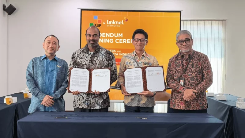 Linknet Resmi Kelola Jaringan Utama dan IoT di Kawasan EJIP