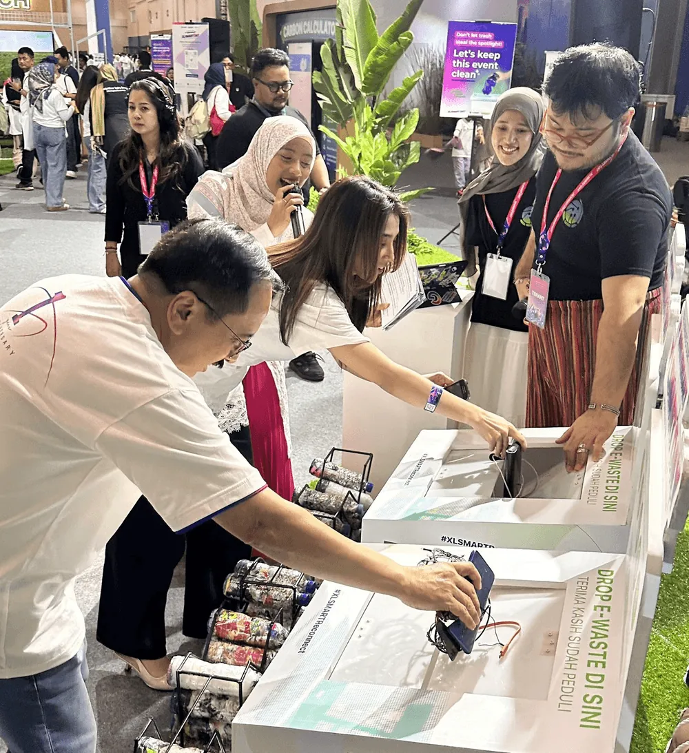 XLSMART DAY Kelola 2,2 Ton Sampah Tanpa Berakhir di TPA