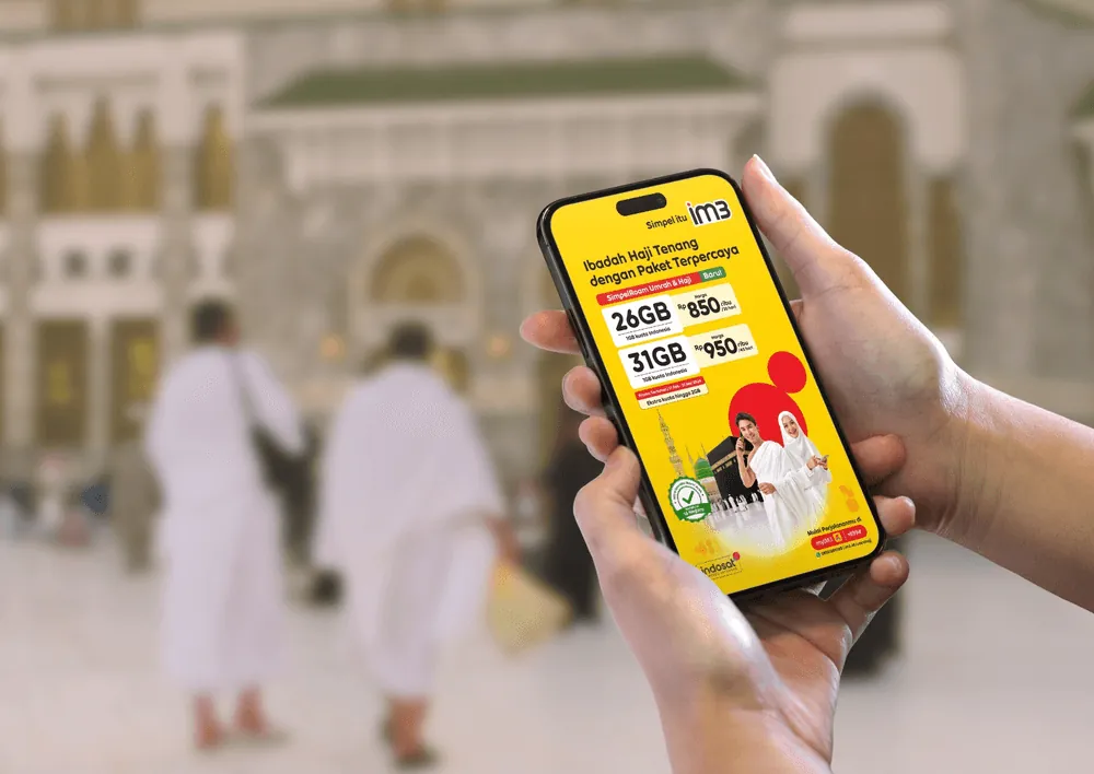 IM3 SimpelRoam Haji, Paket Roaming Andal untuk Jemaah 2026
