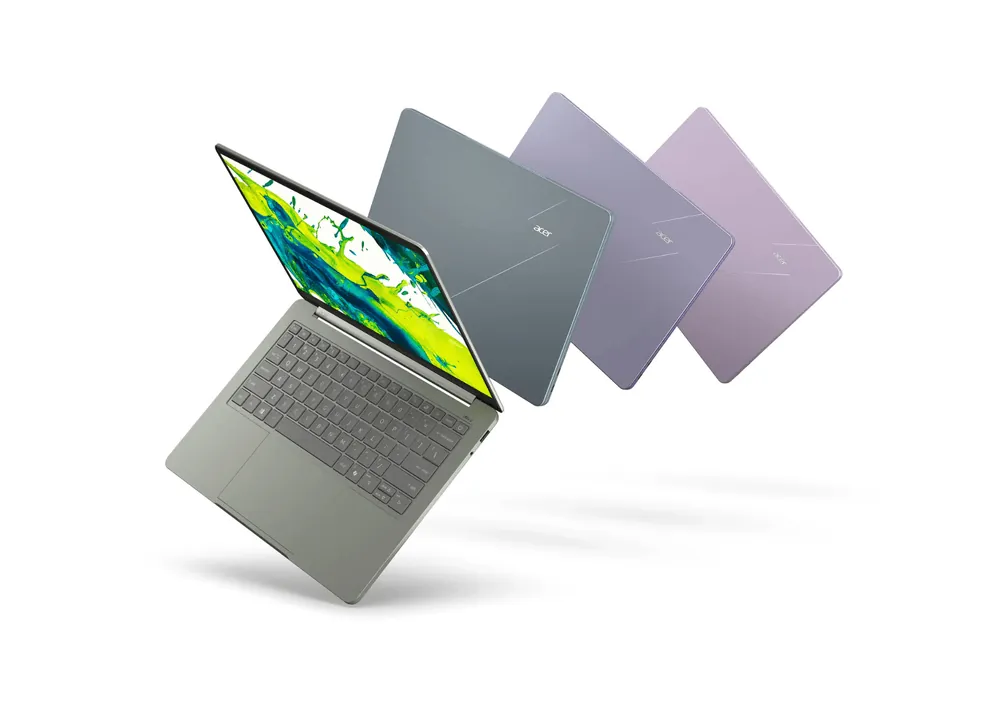 Content image for article: Acer Swift Air 14 dan Swift Spin 14 AI Resmi Meluncur, Ini Spesifikasinya